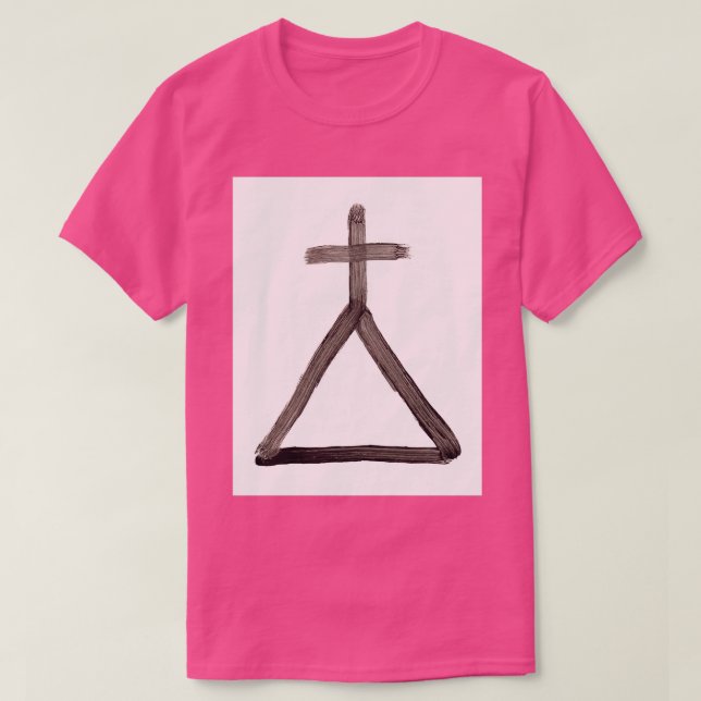 Alchemical Symbols Phosphorous Two T-Shirt (Design Front)
