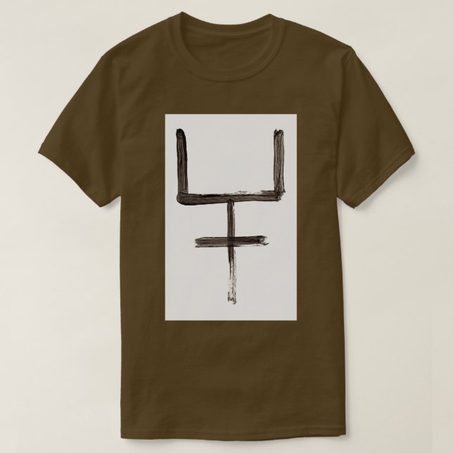Alchemical Symbols Potassium Two T-Shirt (Design Front)
