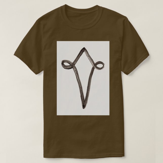Alchemical Symbols Silver Four T-Shirt (Design Front)
