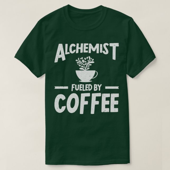 Alchemist Coffee Alchemy Chemistry T-Shirt (Design Front)