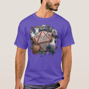 Alchemist D20 Tabletop RPG Gaming Dice T-Shirt