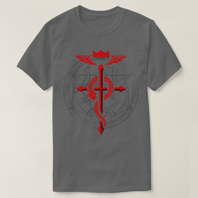 Alchemist Flamel T-Shirt (Design Front)