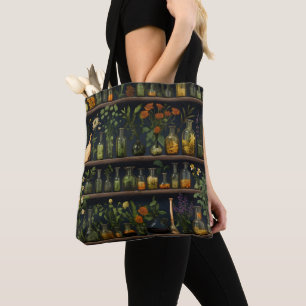 Alchemist Herbarium Shelf Tote Bag