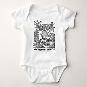 Alchemist Inside (Mediaeval Alchemy) Baby Bodysuit