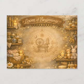 Alchemist's Nursery Holiday Postcard