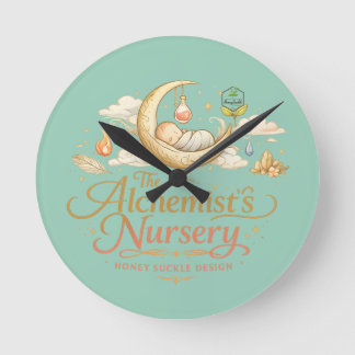 Alchemist's Nursery Round Clock
