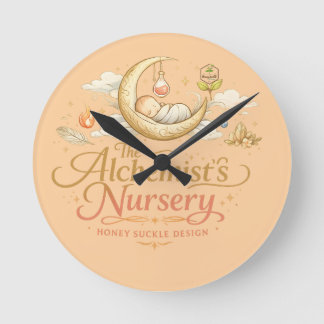 Alchemist's Nursery Round Clock