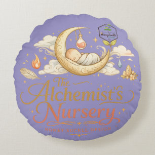 Alchemist's Nursery Round Cushion