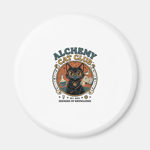 Alchemy Cat Cat Lover Gift - Alchemy Cat Club_1 Magnet