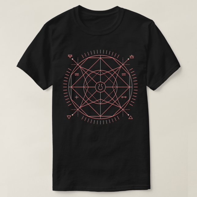 Alchemy Circle 2 T-Shirt (Design Front)
