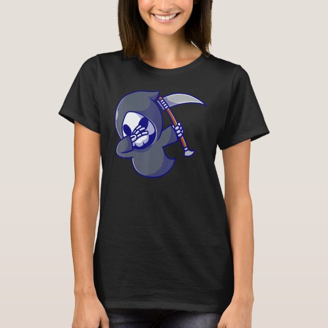 Alchemy Dabbing Grim Reaper T-Shirt (Front)