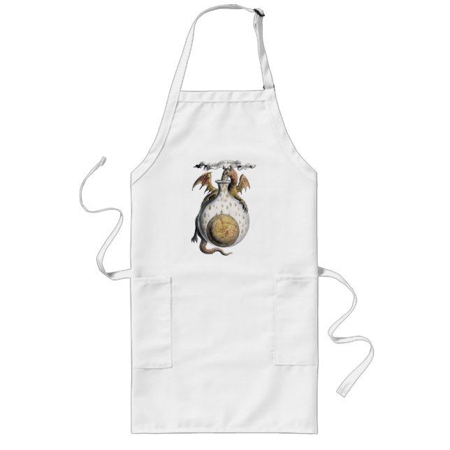 Alchemy Dragon Crucible Long Apron (Front)