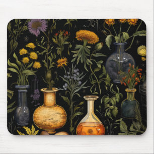 Alchemy Fantasy Flowers Mouse Pad