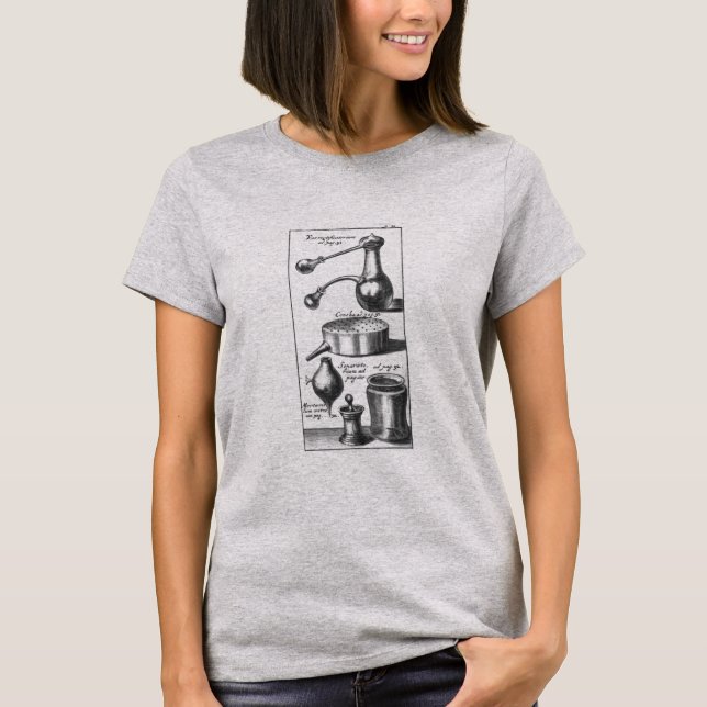 Alchemy Kitchen Cooking Tools T-Shirt (Front)