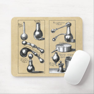 Alchemy Laboratory Beakers and Tools Mouse Pad