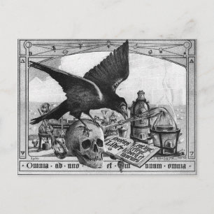 Alchemy Laboratory Companions Postcard