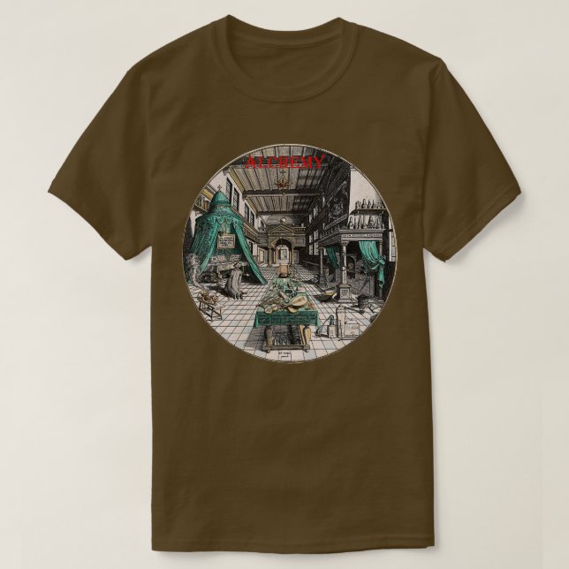 Alchemy Laboratory T-Shirt (Design Front)