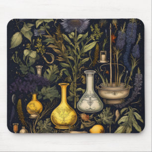 Alchemy Magic Herbs Mouse Pad