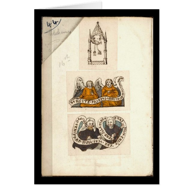 Alchemy Notebook By Johann Grasshoff 1620 Plate 1 (Front)