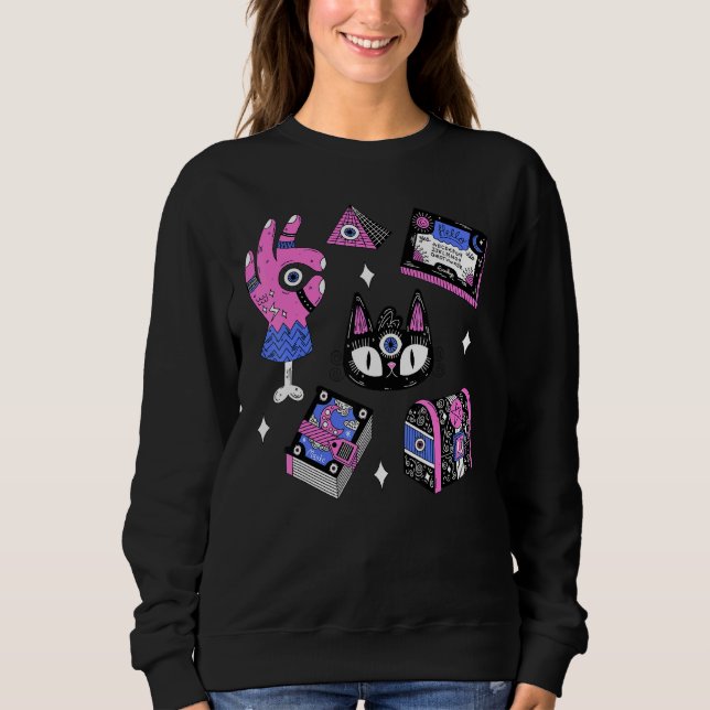 Alchemy  Occult  Witch  Wizard  Mystic  Magic  1 Sweatshirt (Front)