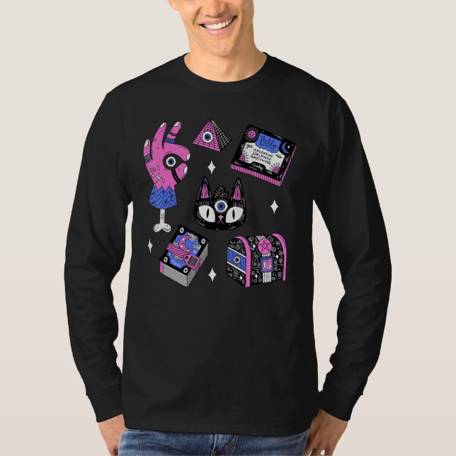 Alchemy  Occult  Witch  Wizard  Mystic  Magic  1 T-Shirt (Front)