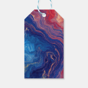 “Alchemy of Currents” – A Colourful Abstract Gift Tags