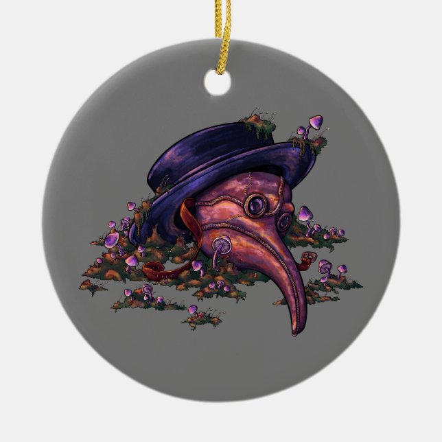Alchemy of Decay Ceramic Tree Decoration (Front)