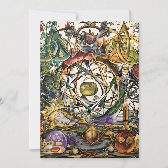 Alchemy of Superconscious Thank You Card (Front)