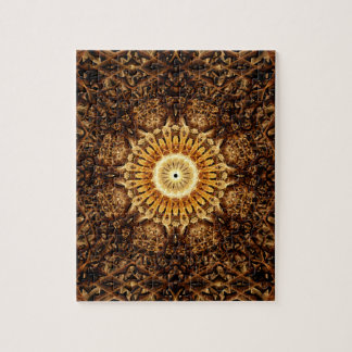 Alchemy of the Mind Mandala Jigsaw Puzzle