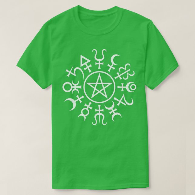 Alchemy Pentacle T-Shirt (Design Front)