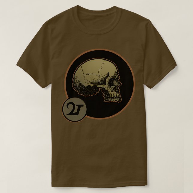 Alchemy Skull colour T-Shirt (Design Front)