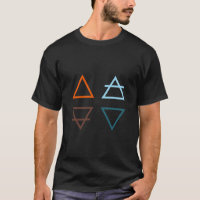 Alchemy symbols of the Four Elements