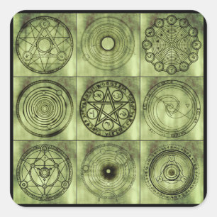 alchemy symbols stickers