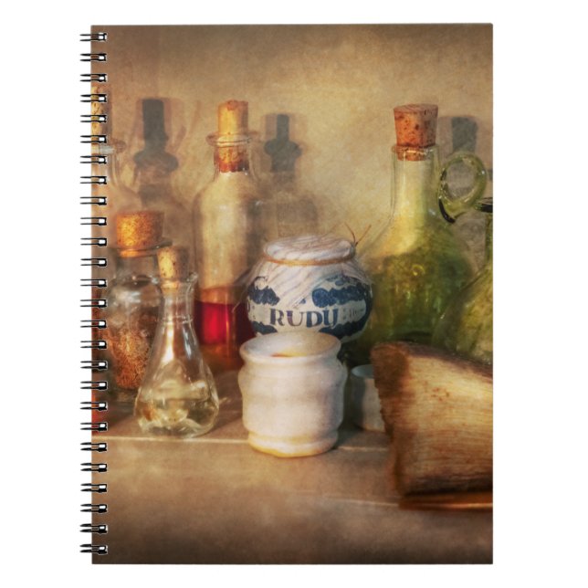 Alchemy - The home alchemist Spiral Notebook (Front)