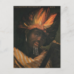 Alchitrof, Emperor of Ethiopia postcard