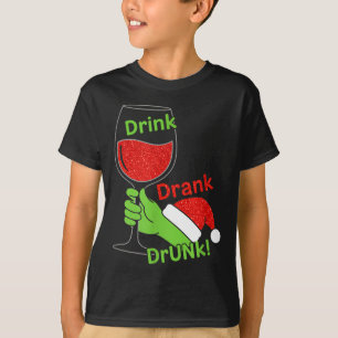 Alcohol &amp; Tails Drink Drank Drunk! Funny Chris T-Shirt