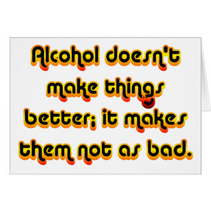 Alcohol can improve your outlook on life