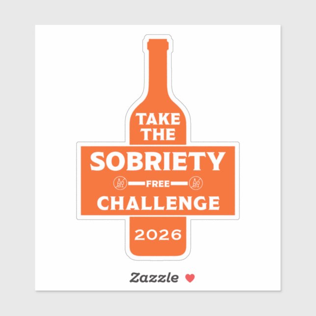 Alcohol Free And Sober Challenge (Sheet)