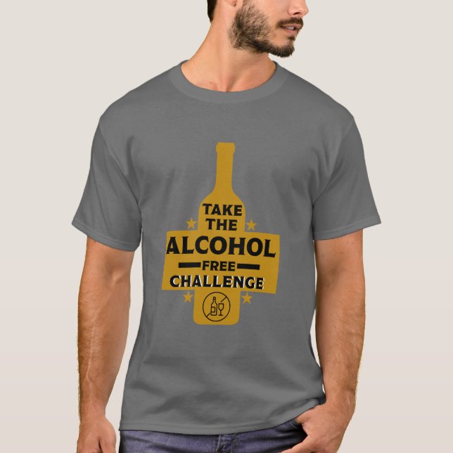  Alcohol Free And Sober T-Shirt (Front)