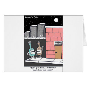 Alcohol Hate Group Funny Tees Mugs Cards Gifts Etc