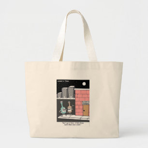 Alcohol Hate Group Funny Tees Mugs Cards Gifts Etc Large Tote Bag