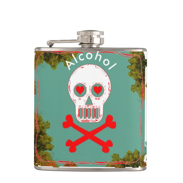 alcohol hip flask (Front)