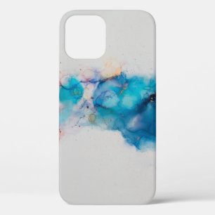 Alcohol Ink Art. Abstract painting. Alcohol Ink ba iPhone 12 Case