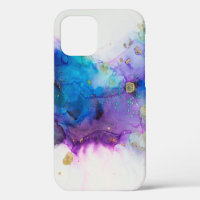Alcohol Ink Art. Abstract painting. Alcohol Ink ba