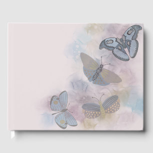 Alcohol Ink Butterflies Guest Book