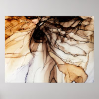 Alcohol Ink Colour. Grey Handmade Marble Texture.