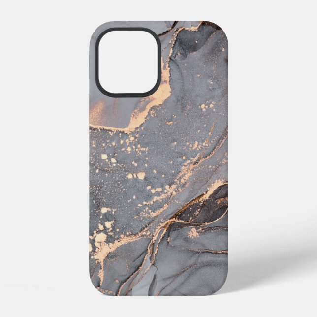 Alcohol ink colours translucent. Abstract multicol iPhone Case (Back)