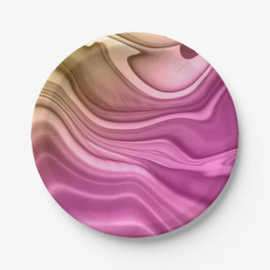 Alcohol Ink Set Aurora Digital Paper-40817 Paper Plate