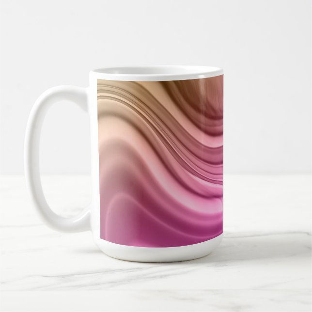 Alcohol Ink Set Aurora Digital Paper Coffee Mug (Left)