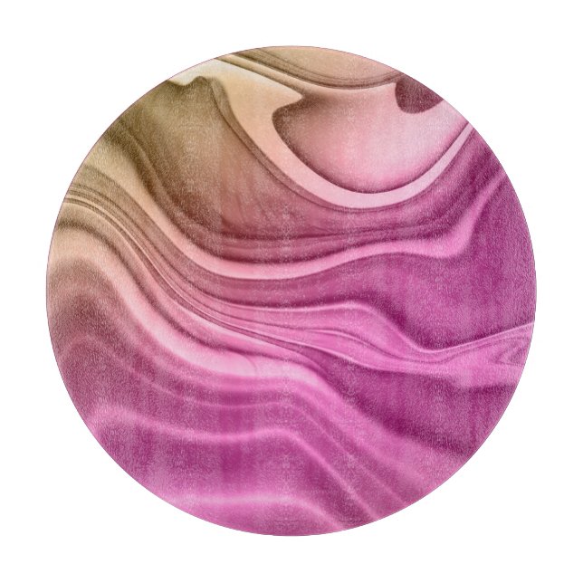 Alcohol Ink Set Aurora Digital Paper Cutting Board (Front)
